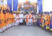 ਪਹਿਲੇ ਪਾਤਸ਼ਾਹ ਜੀ ਦੇ 550ਵੇਂ ਪ੍ਰਕਾਸ਼ ਪੁਰਬ ਨੂੰ ਸਮਰਪਿਤ ਨਗਰ ਕੀਰਤਨ ਅਗਲੇ ਪੜਾਅ ਲਈ ਰਵਾਨਾ ਪਹਿਲੇ ਪਾਤਸ਼ਾਹ ਜੀ ਦੇ 550ਵੇਂ ਪ੍ਰਕਾਸ਼ ਪੁਰਬ ਨੂੰ ਸਮਰਪਿਤ ਨਗਰ ਕੀਰਤਨ ਅਗਲੇ ਪੜਾਅ ਲਈ ਰਵਾਨਾ