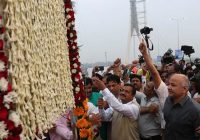 ਦਿੱਲੀ ਦੇ CM ਕੇਜਰੀਵਾਲ ਨੇ ਸਿਗਨੇਚਰ ਬ੍ਰਿਜ ਦਾ ਕੀਤਾ ਉਦਘਾਟਨ