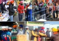 ਵੱਖ ਵੱਖ ਥਾਵਾਂ ਤੇ ਸਾਹਿਬਜਾਦਿਆਂ ਦੀ ਸ਼ਹਾਦਤ ਨੂੰ ਸਮਰਪਿਤ ਲੰਗਰ ਲਗਾਏ