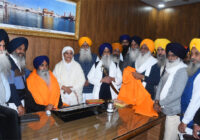 ਸ਼੍ਰੋਮਣੀ ਕਮੇਟੀ ਦੇ ਆਨਰੇਰੀ ਮੁੱਖ ਸਕੱਤਰ ਐਡਵੋਕੇਟ ਹਰਜਿੰਦਰ ਸਿੰਘ ਨੇ ਅਹੁਦਾ ਸੰਭਾਲਿਆ ਸ਼੍ਰੋਮਣੀ ਕਮੇਟੀ ਦੇ ਆਨਰੇਰੀ ਮੁੱਖ ਸਕੱਤਰ ਐਡਵੋਕੇਟ ਹਰਜਿੰਦਰ ਸਿੰਘ ਨੇ ਅਹੁਦਾ ਸੰਭਾਲਿਆ